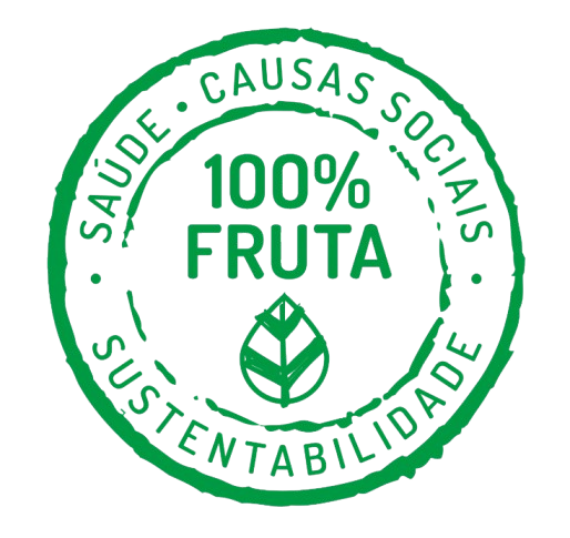 elo redondo verde: 100% Fruta – Saúde, Causas Sociais e Sustentabilidade